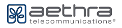 aethra telecommunications logo