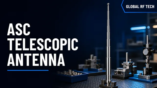 ASC Telescopic Antenna Manufacturing Process video preview
