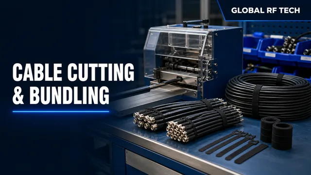 RF Cable Cutting and Bundling Process video preview