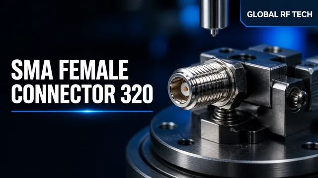 SMA Straight Female Connector 320 Manufacturing Process video preview